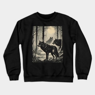 Wolves in the Woods Crewneck Sweatshirt